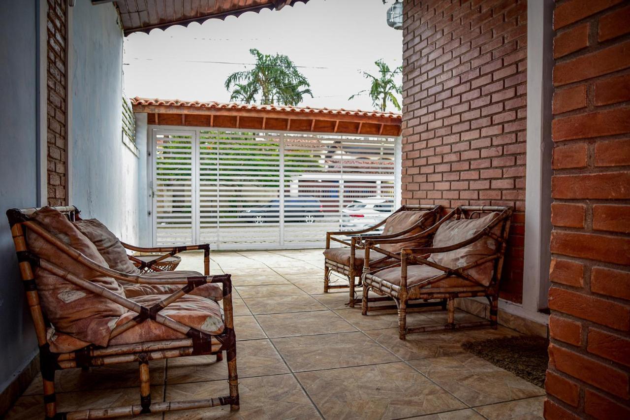 Otima Casa Com Wi-Fi A 350M Da Praia De Peruibe Sp Luaran gambar
